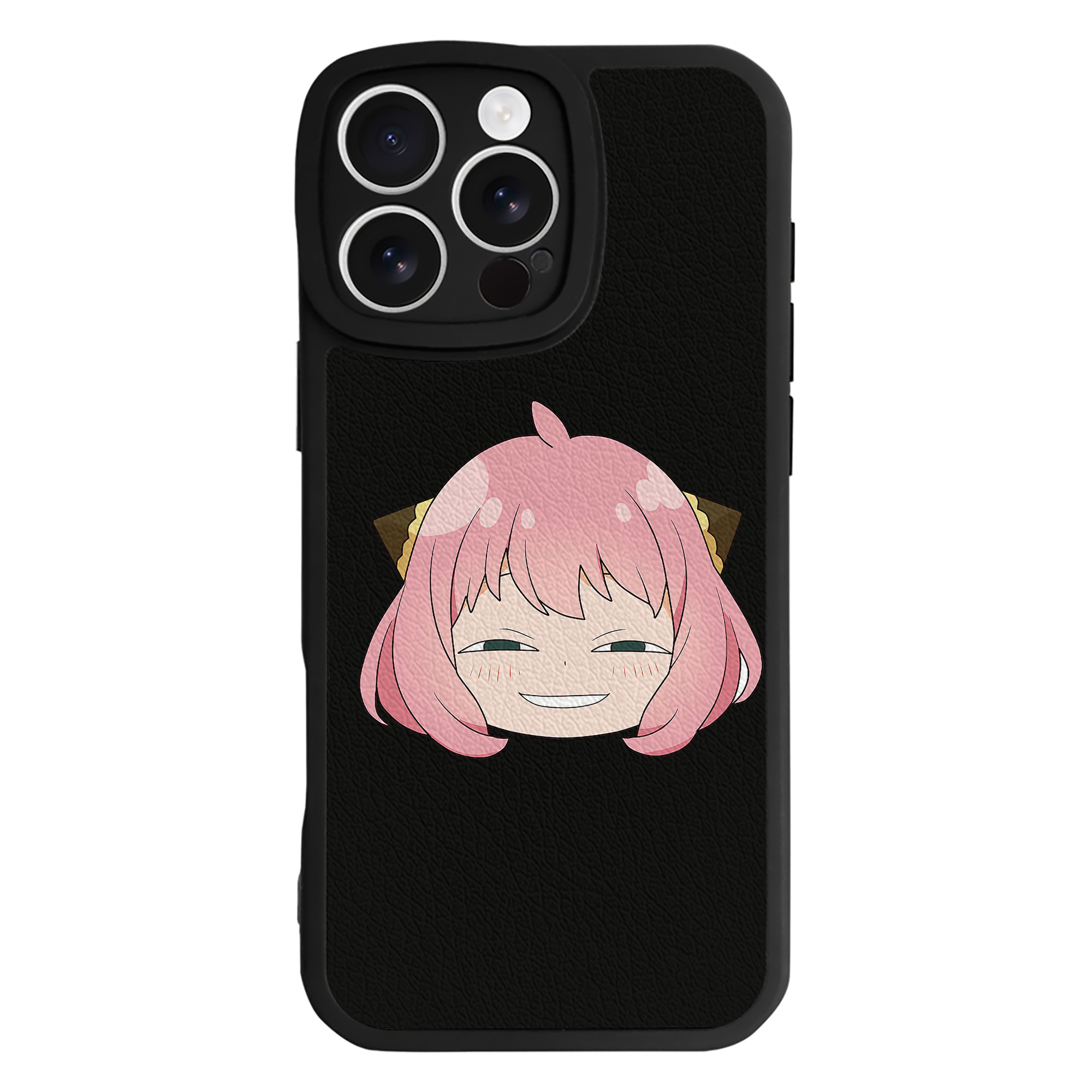 （画像用） SPY×FAMILY间谍家家酒 【iPhone 16シリーズ対応】シリコンスマホケース（レザー調） 材質：シリコン